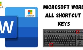 Microsoft Word Shortcut Keys for Windows PC and Mac