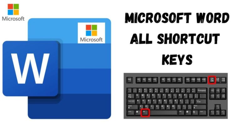 Read more about the article Microsoft Word Shortcut Keys for Windows PC and Mac