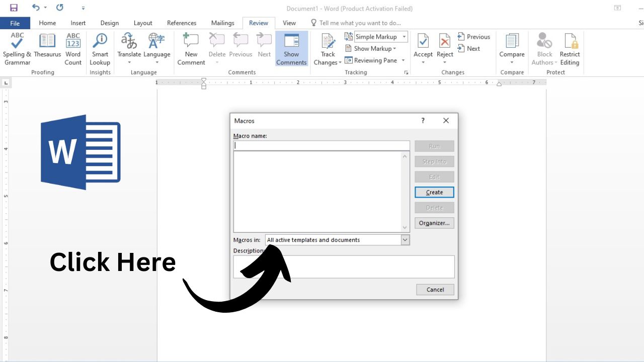 shortcut keys in ms word 2