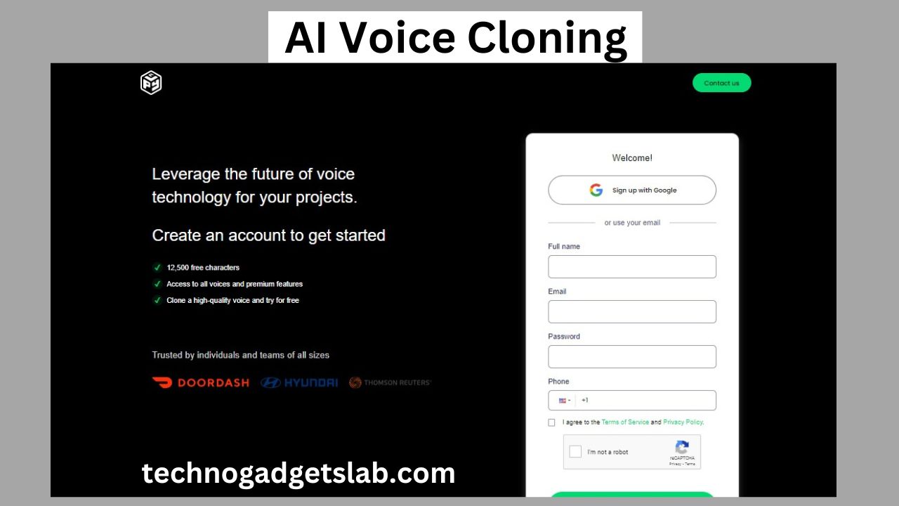 Clone Your Voice for Free