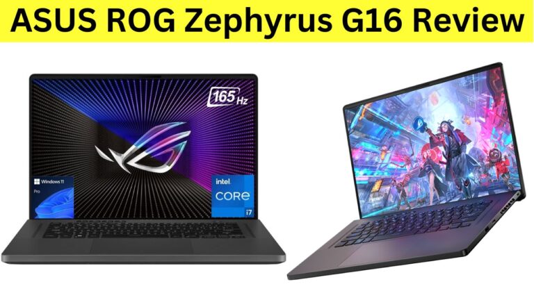 Read more about the article Sleek and Stylish: ASUS ROG Zephyrus G16 2024 Review