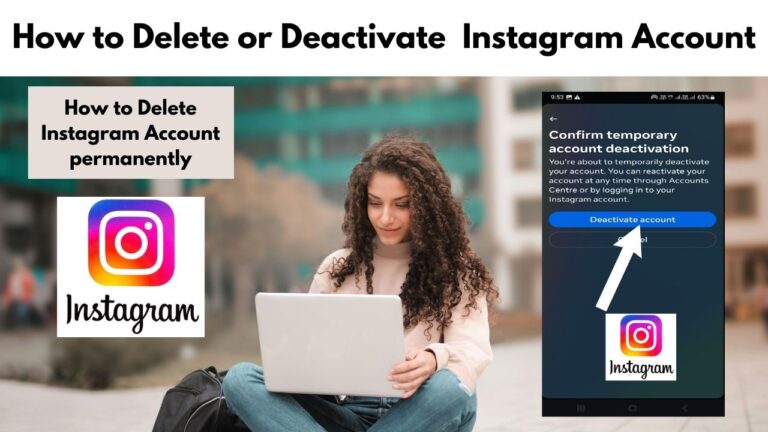 Read more about the article How to Delete or Deactivate Instagram Account From Your Phone or Desktop