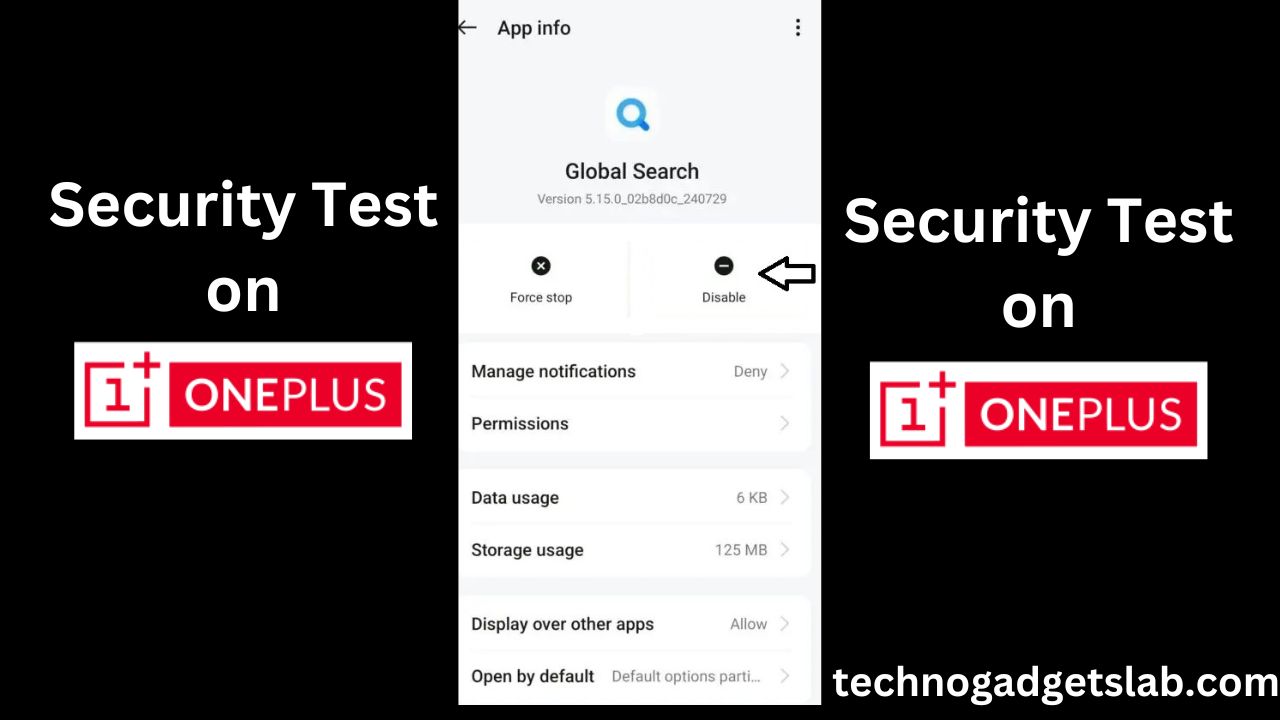 How to Disable App Security Test on OnePlus 6