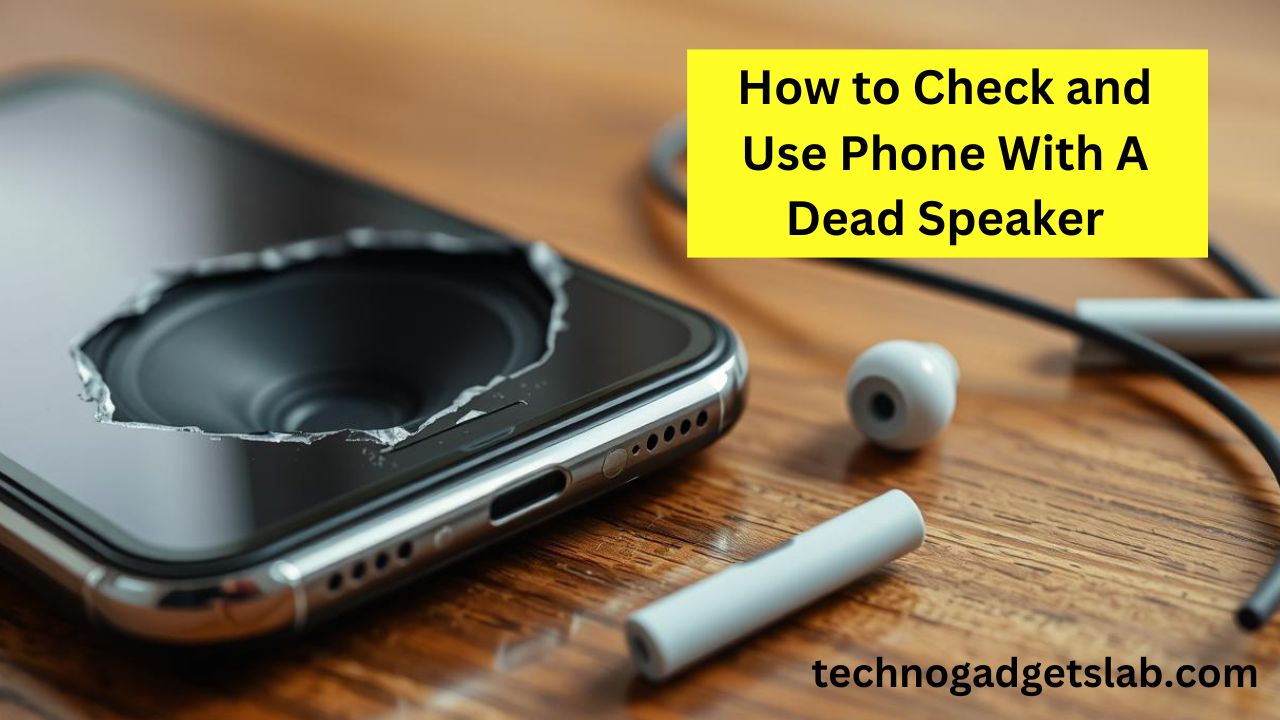 How to Check and Use Phone With A Dead Speaker