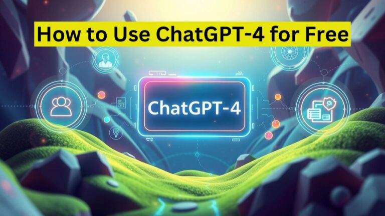 Read more about the article How to Use ChatGPT-4 for Free: Easy Guide