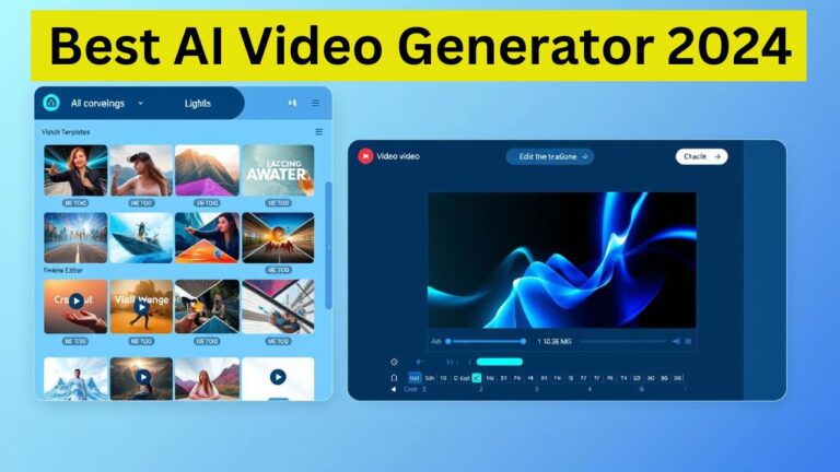 Read more about the article Best AI Video Generator 2024: Top Tools Reviewed