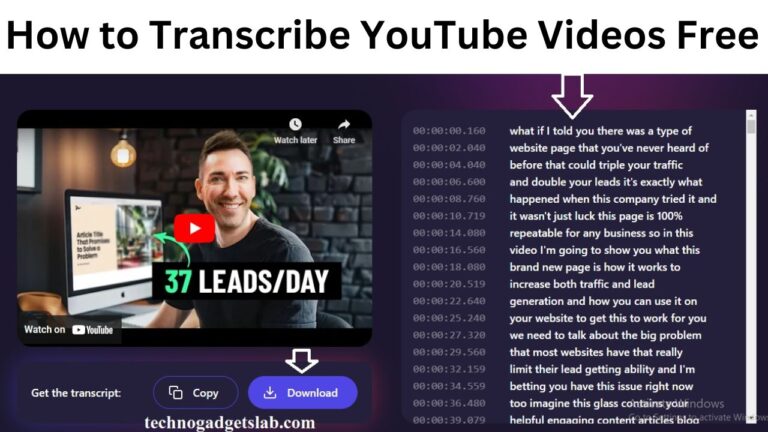 Read more about the article How to Transcribe YouTube Videos Free in 2024