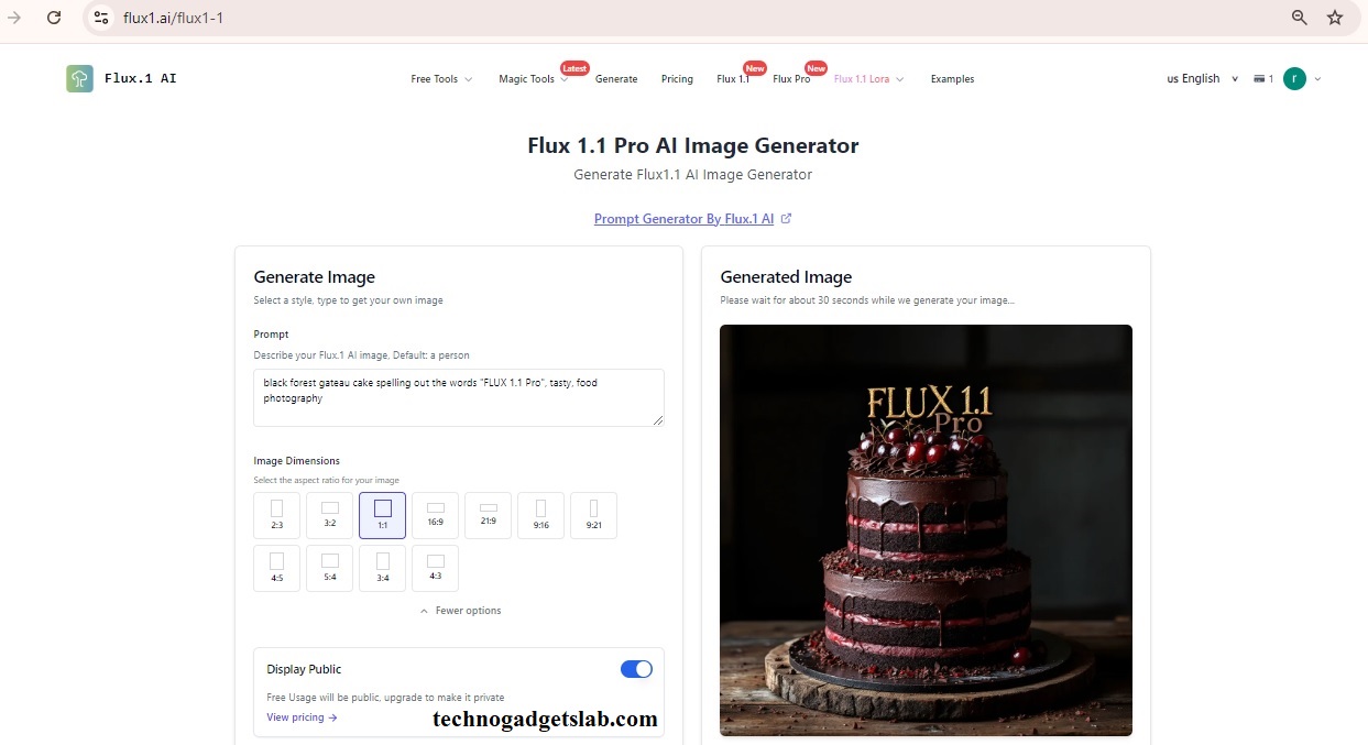 How to Use Flux 1.1 Pro AI Image Generator