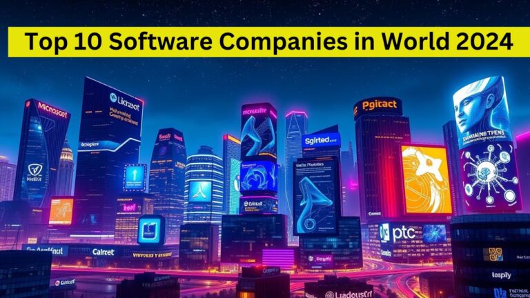 Read more about the article Top 10 Software Companies in World 2024 | Industry Leaders