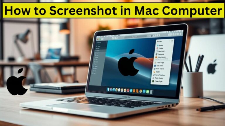 Read more about the article How to Screenshot in Mac Computer – Easy Guide