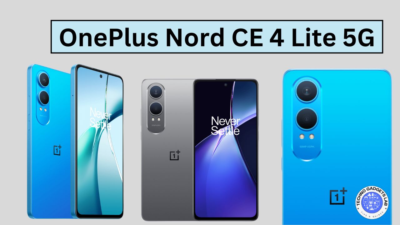 OnePlus Nord CE 4 Lite 5G smartphone